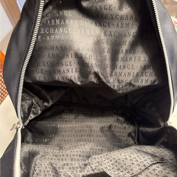 Men’s Armani Exchange Backpack - Black - Picture 6 of 9